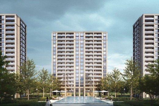 绿城国际社区效果图