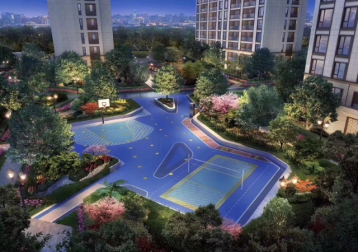 绿城国际社区效果图