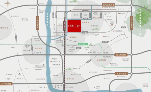 璞悦江南府位置图