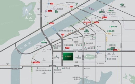 晓月映翠公寓位置图