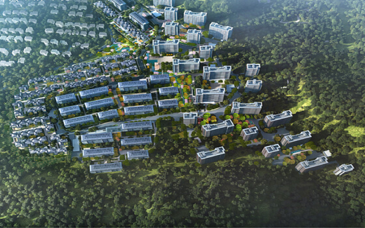 如沐清晖城效果图