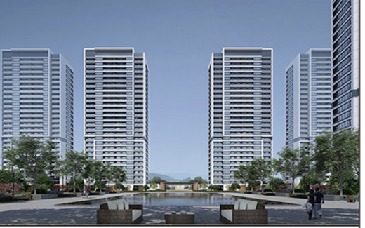 江上桂语新月里效果图