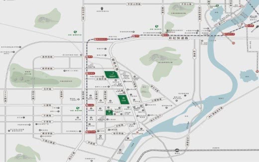 江上桂语新月里位置图