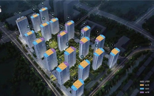 河映云集公寓效果图