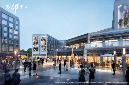 港印中心商铺效果图