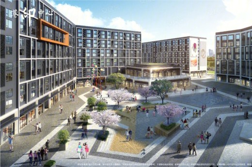 港印中心商铺效果图