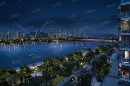 龙大悦江府效果图
