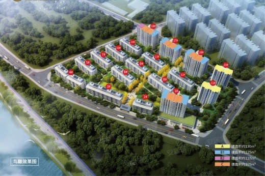 龙大悦江府效果图