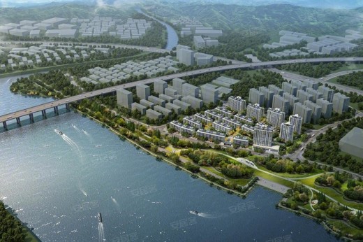 龙大悦江府效果图