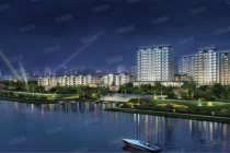 龙大悦江府效果图