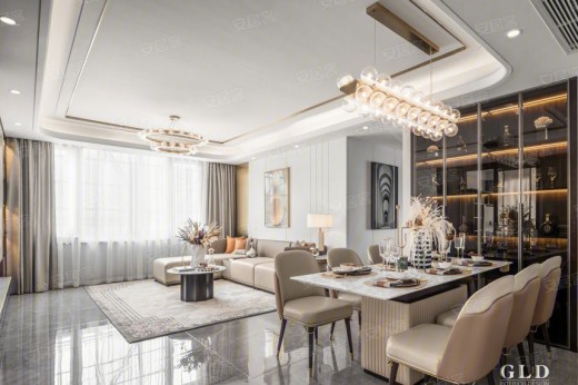 龙大悦江府样板间