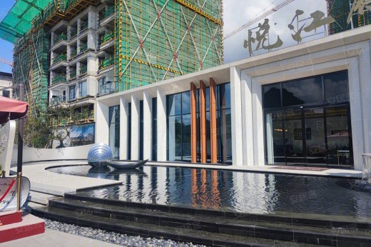 龙大悦江府实景图