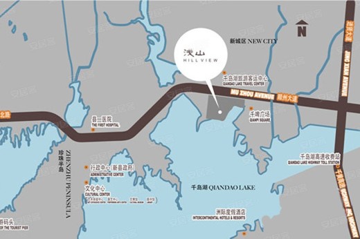 六合浅山位置图