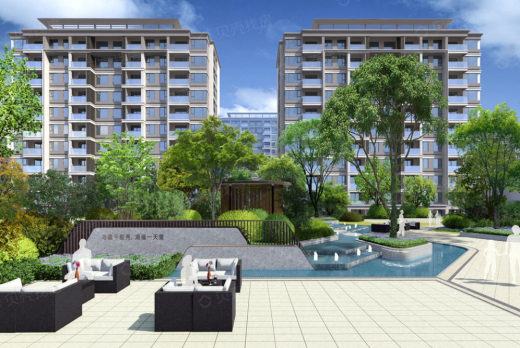 滨江半岛印象效果图