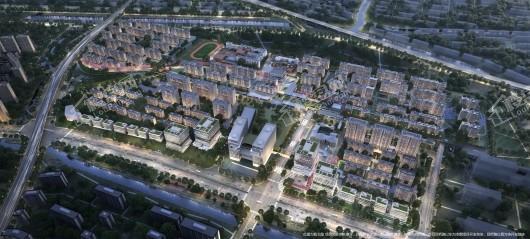 地铁万科未来天空之城效果图