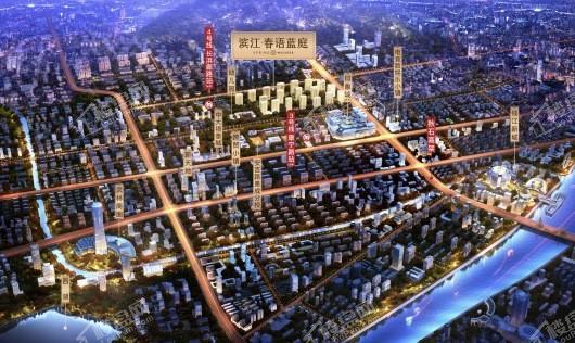 滨江春语蓝庭交通图