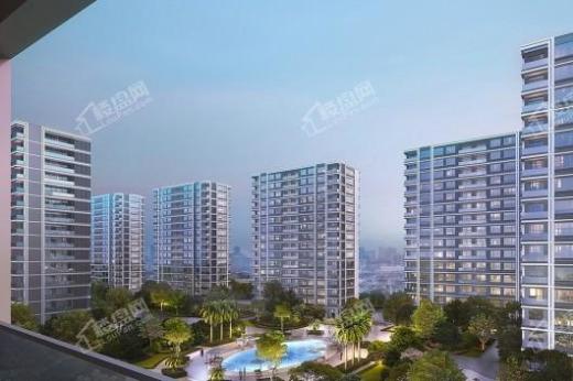 滨江春语蓝庭效果图