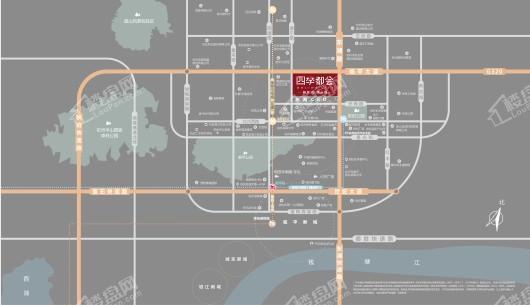 万科四季都会交通图