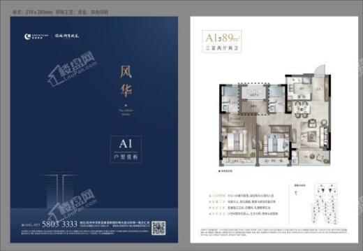 绿城千岛湖柳岸晓风户型图