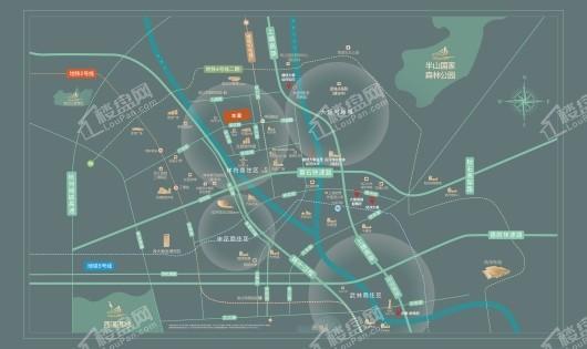 大家湛景天承美筑交通图