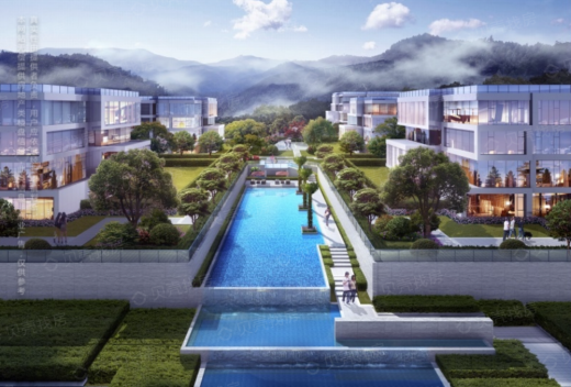 西投滨江云栖名筑效果图