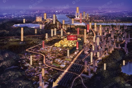 西投滨江云栖名筑配套图