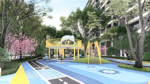 昆仑中心配套图