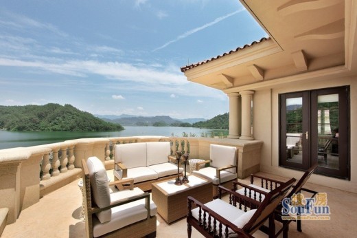 千岛湖墅实景图