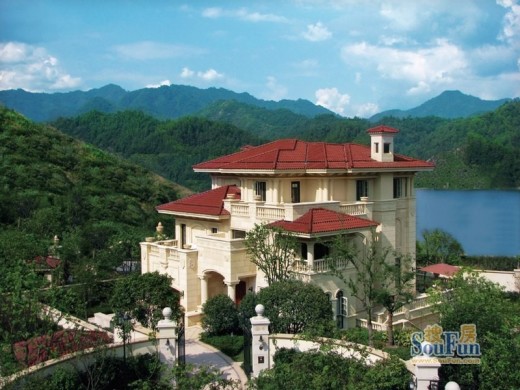 千岛湖墅实景图