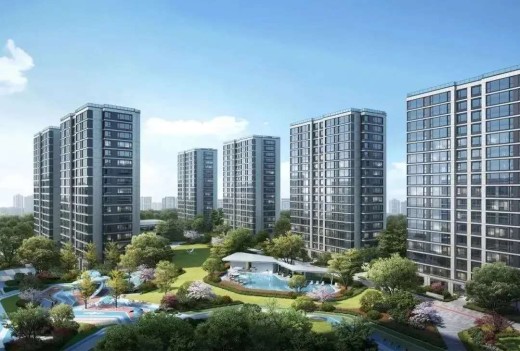 中天汀洲印月效果图