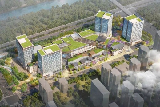 滨江沁语晓庭效果图