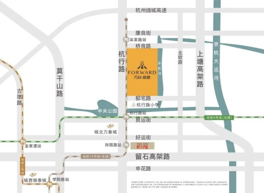 万科前宸位置图