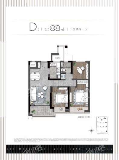城北万象城幸福里户型图