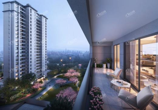 联发北秀观云效果图