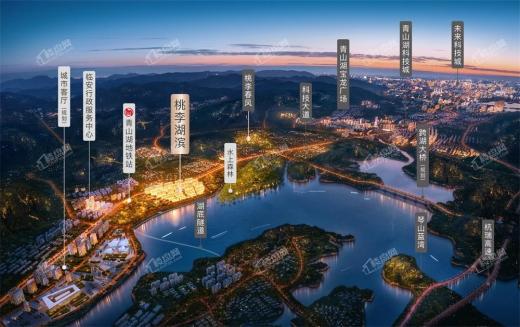 桃李湖滨效果图