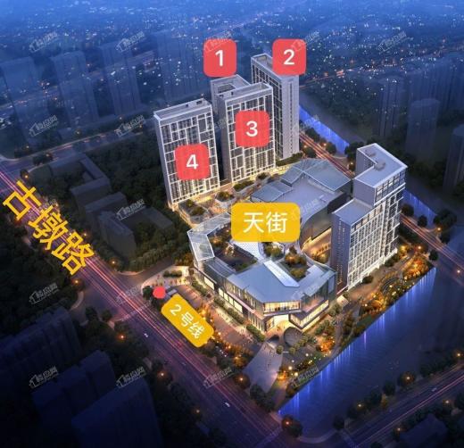 龙湖紫金上城效果图