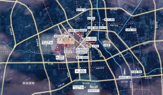 九龙仓.天玺位置图