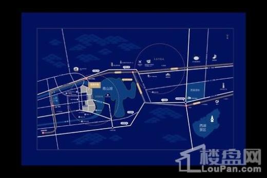 滨湖天地交通图
