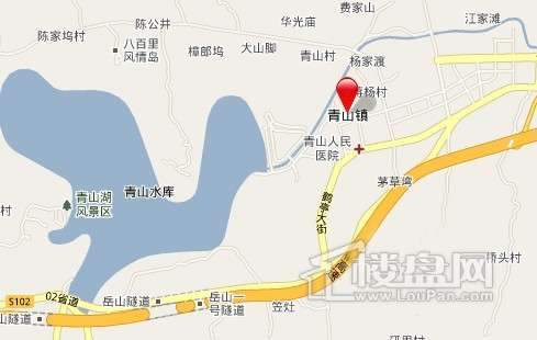 大华·西野风韵交通图