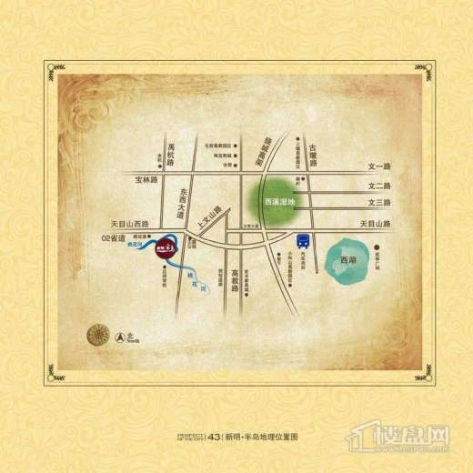 新明半岛交通图