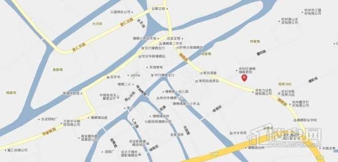 贝利·栖溪望府交通图