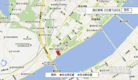 赞成中心交通图