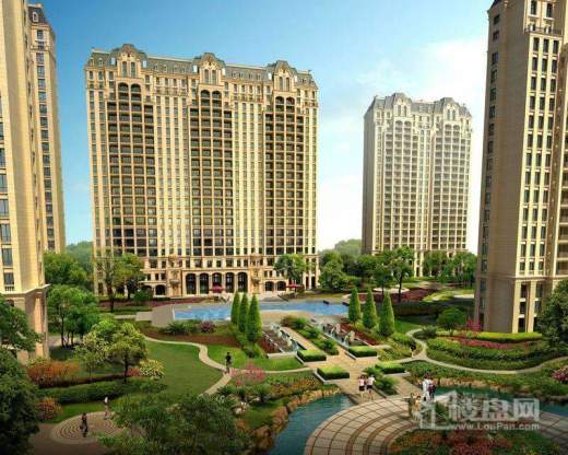 贝利·栖溪望府效果图