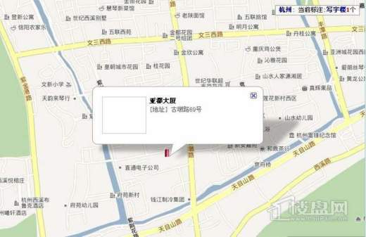 亚都大厦交通图