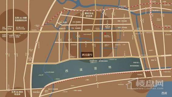 西溪壹号交通图