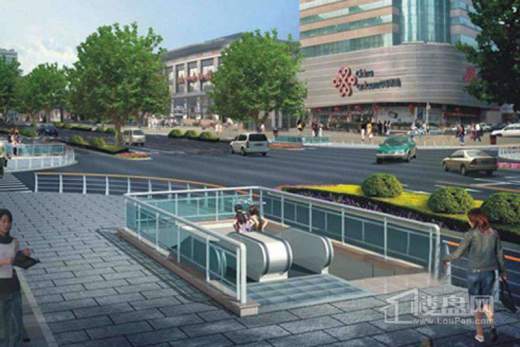 嘉里中心实景图