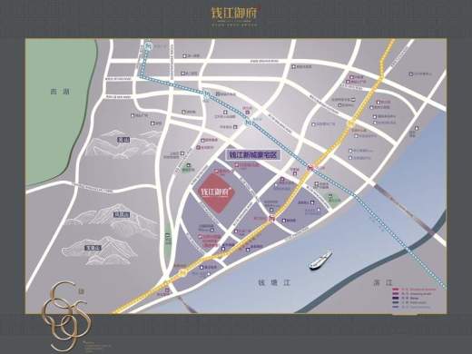 钱江御府位置图