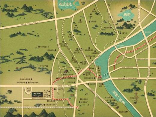 融科瑷骊山位置图