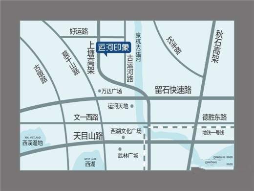 迪凯运河印象位置图