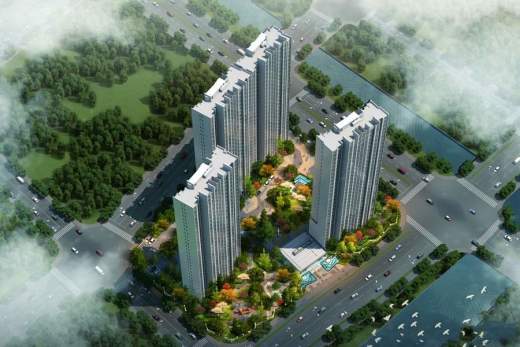 合景瑜翠园效果图